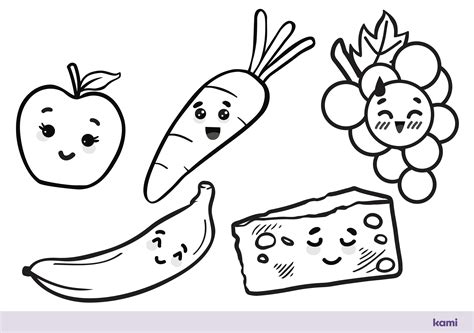 Coloring Sheets for Kindergarteners | Smiling Healthy Food for Teachers ...