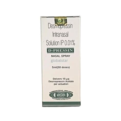 Desmopressin (0.1mg/ml) Tablet - Globalstar International
