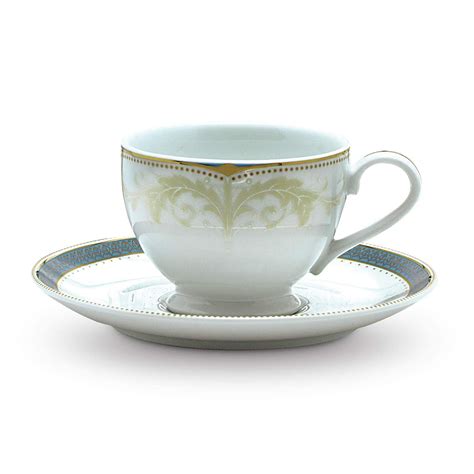 Noritake Japan - Porcelain Tea Cup Saucer Set Of 12,Service For 6 ...