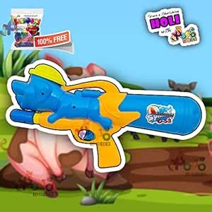 Buy Popo Toys Holi Pressure Pichkari with Pubg Bag Tank- 2 LTR, with ...