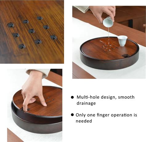 Buy Simple Bamboo Tea Tray Gongfu,Japanese/Chinese Vintage Tea Set ...