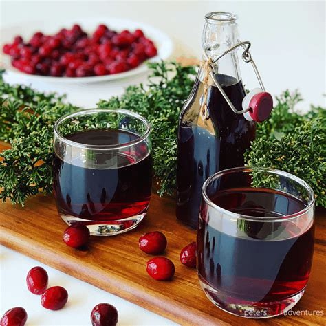 Homemade Cranberry Juice - Peter's Food Adventures