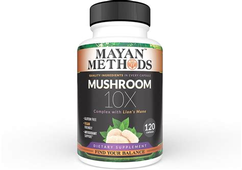 Buy Mushroom Turkey Tail Supplement - 120 Capsule Hongo, Champignon ...