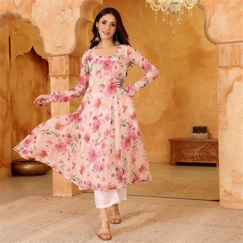 Uva Chiffon Kurta – Kameez.co