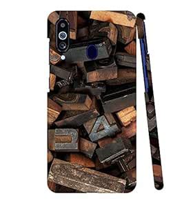 RD Creations Designer Back Case and Cover for Samsung A60 (Wooden ...
