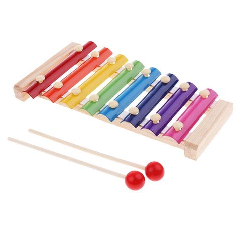 ⚡️Buy Maxbell Baby Kid Educational 8 tone Xylophone Musical Toys Wooden ...
