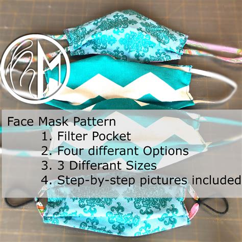Image result for Simple Face Mask Pattern