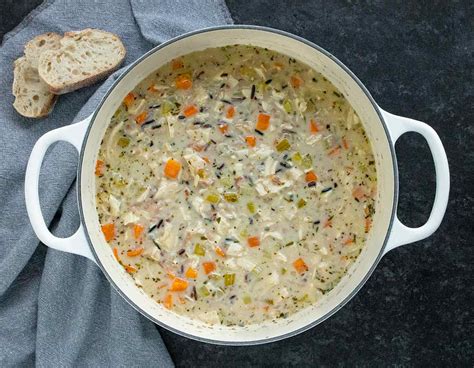 Leftover Turkey Wild Rice Soup - SoupAddict