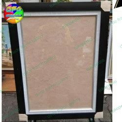 Jual Bingkai ukuran foto 21x30cm, lebar frame 3cm, Linen 3cm, Pakai ...