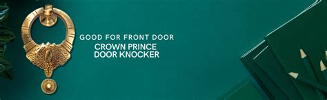 BRASSLO® Crown Prince Door Knocker | Crown Shape Door Knocker ...