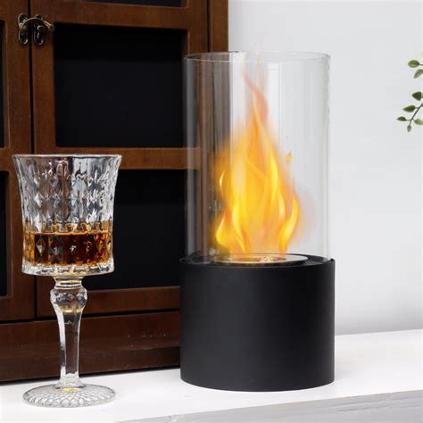 Buy JHY DESIGN Small Portable Metal Tabletop Fire Pits Bio Ethanol ...