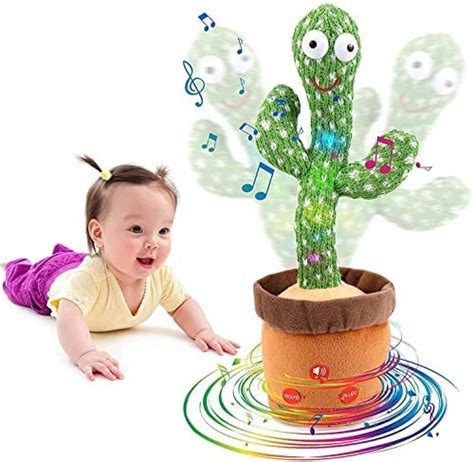 Buy Dancing Cactus Toy for Kids Talking, Speaking, Recording for Babies ...