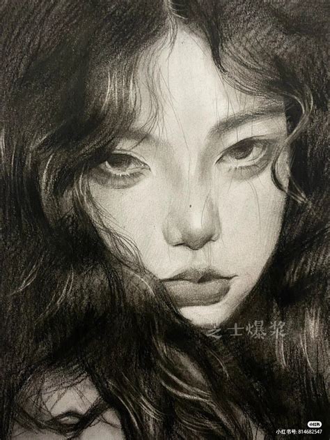 Art Drawings Beautiful, Art Drawings Sketches Simple, Cool Drawings, Portrait Drawing, Portrait ...