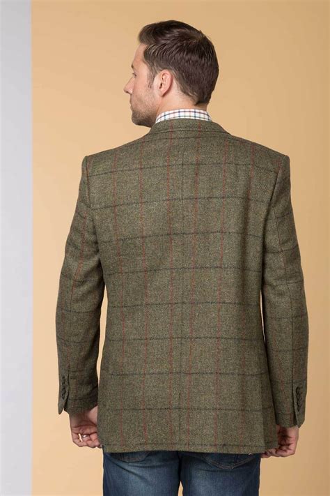 Mens Dark Brown Tweed Blazer UK | Tweed Jacket | Rydale