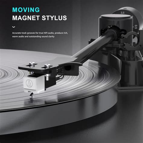 Buy High Fidelity Record Player Built-in Speakers Belt Drive Turntable ...