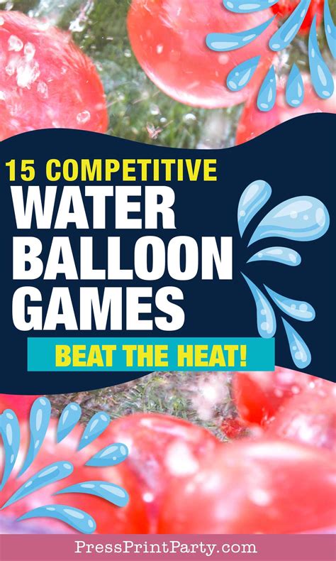 Water Balloon Games For Teens 180+ Kids Water Balloon Fight Stock