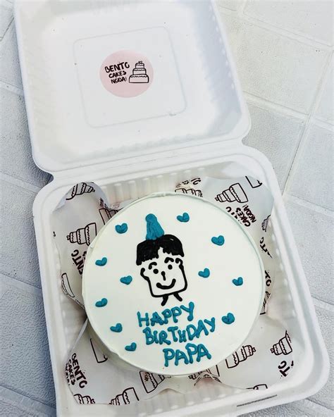HBD Papa Bento Cake – Bento Cakes Noida