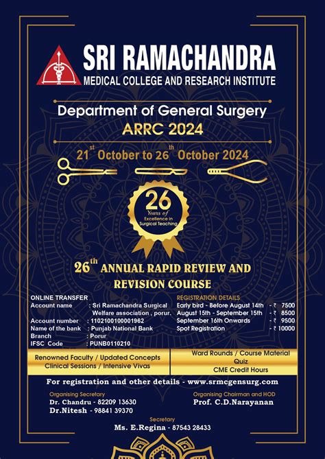 Department of General Surgery | Sri Ramachandra University