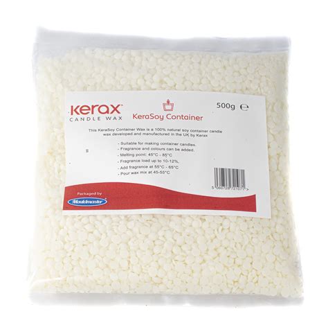 Buy Kerax Soy Container Wax Pellets, White, 1kg Online at desertcartINDIA