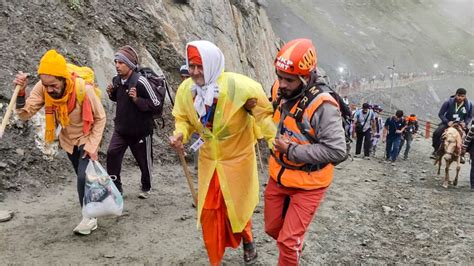 Amarnath Yatra Suspended From Jammu On July 31 Due To Inclement Weather