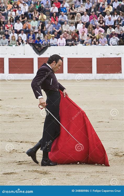 The Spanish Bullfighter Finito De Cordoba Bullfighting with the Crutch ...