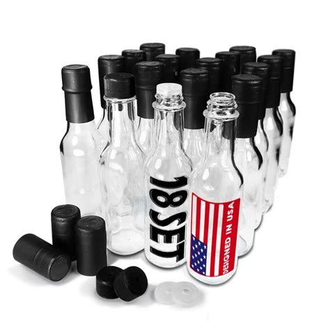 Hot Sauce Woozy Bottles Empty 5 Oz 18 Complete Sets | Desertcart INDIA