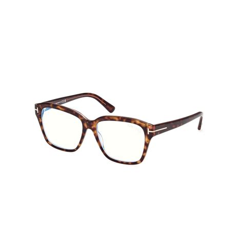 Buy Tom Ford Eyewear Women Brown Full Rim Eyeglass Frame - FT5955-B 54 ...
