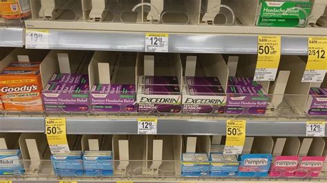 Can’t find your Excedrin medicine at the store? Here are some options