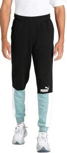 PUMA ESS+ Block Sweatpants Colorblock Men Multicolor Track Pants - Buy ...