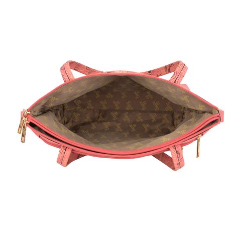 Buy Baggit Fino Com Pink Tote Handbag (L) Online
