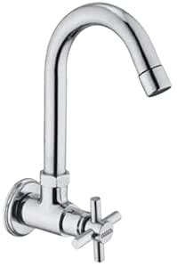 JAGGER JAG179 Wall Mounted Brass Sink Cocke Tap for Kitchen Sink with ...