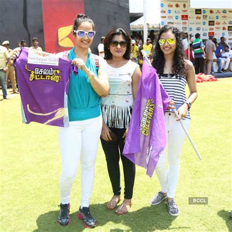 Rajinikanth and Kamal Haasan during Lebara's Natchathira Cricket at MA ...