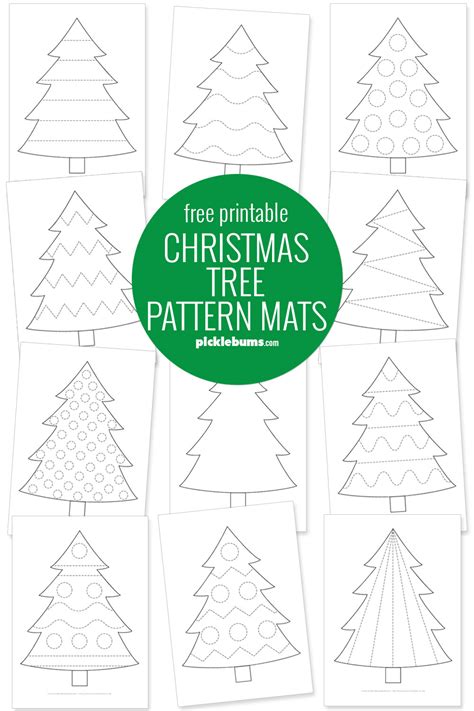 Crafts Christmas Tree Pattern 的图像结果