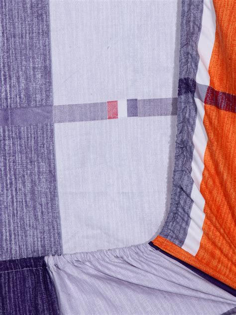 Super Soft Cotton Blend Single Size Fitted Bedsheet by Arrabi – ARRABI.IN