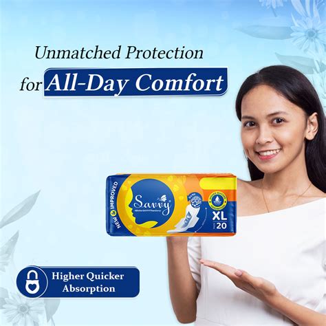 Savvy Maxi XL Sanitary Pads | Superior Absorbency | Smart Hygeia ...