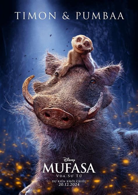 Mufasa: The Lion King - 8 New International Character Posters