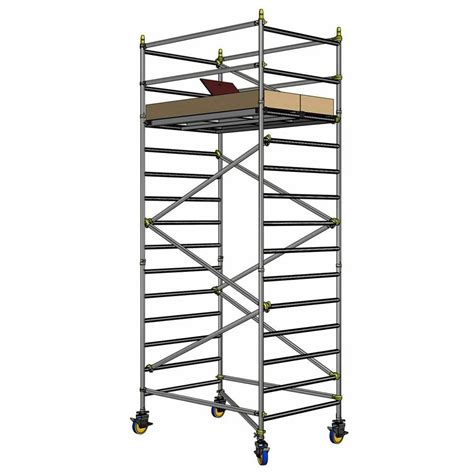 Aluminium Mobile Tower Scaffold - Aluminum Mobile Scaffold Manufacturer ...