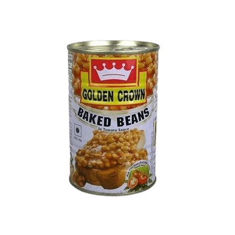 Golden Crown Baked Beans 450gm – Ready-to-Eat Beans in Tomato Sauce ...