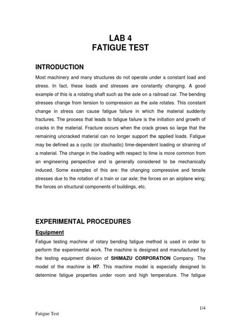 Image result for Fatigue Testing Lab