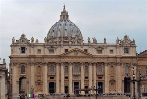 088-HIGH RENAISSANCE ARCHITECTURE, Michelangelo; St. Peter's , Vatican ...