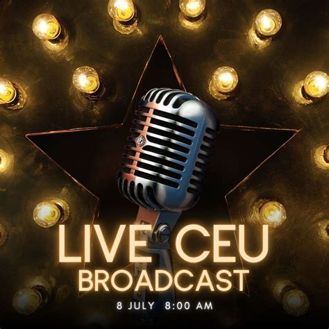 Live CEU Broadcast Monday, July 8, 2024 https://lnkd.in/exU4Qs_7 ...