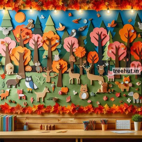 Fall Forest Bulletin Board Ideas and Classroom Activity Ideas, Teacher ...