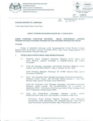 Fillable Online Bahagian - Kementerian Kesihatan Malaysia Fax Email ...