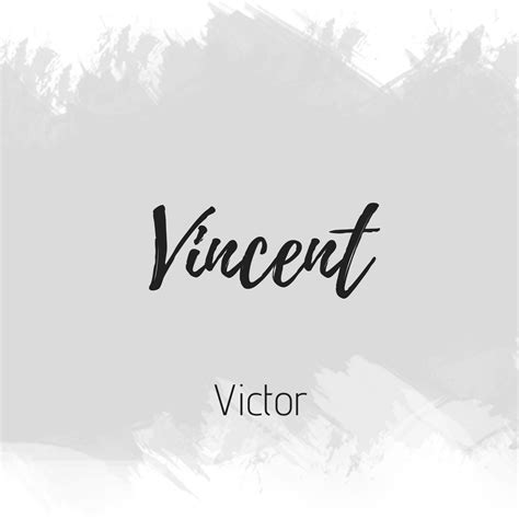 Vincent | Sweet Girl Names with Meaning