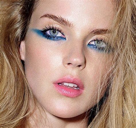 blue eyeliner, eyes, eyeshadow and make up - image #178237 on Favim.com
