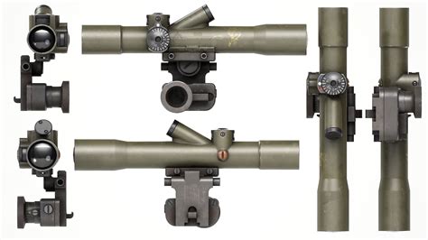 3D model PBR Carl Gustaf M2 Recoilless Rifle VR / AR / low-poly | CGTrader