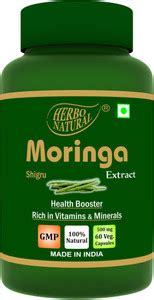 Herbo Natural Moringa Extract Capsule Price in India - Buy Herbo ...