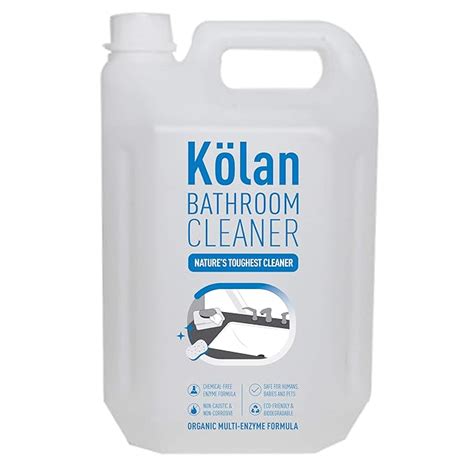Kolan Bathroom Cleaner Nature's Toughest Cleaner Organic Multi-Enzyme ...