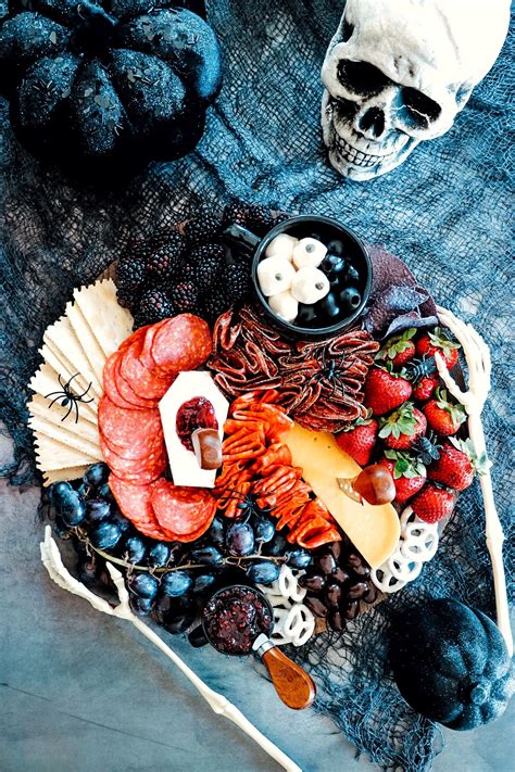 CharBOOterie (Spooky Charcuterie Board for Halloween) - Fab Everyday