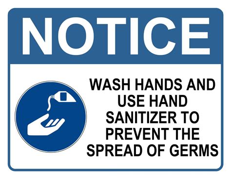Free Printable Handwashing Signs